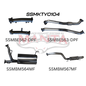 Manta Toyota Landcruiser 200 Series Wagon VDJ200 4.5L V8 Twin Turbo Diesel Wagon (with DPF) 2015 Onwards - TURBO BACK WITHOUT CATS