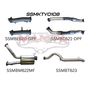 Manta Toyota Landcruiser 200 Series Wagon VDJ200 4.5L V8 Twin Turbo Diesel Wagon (with DPF) 2015 Onwards - TURBO BACK WITH CATS