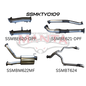 Manta Toyota Landcruiser 200 Series Wagon VDJ200 4.5L V8 Twin Turbo Diesel Wagon (with DPF) 2015 Onwards - TURBO BACK WITHOUT CATS