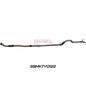 Manta Toyota Hilux Ute GUN126R, GUN125R N80 2.8L & 2.4L Turbo Diesel D4D (with DPF) 2015 to Current - DPF BACK
