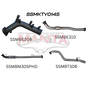 Manta Toyota Hilux Ute GUN126R, GUN125R N80 2.8L & 2.4L Turbo Diesel D4D (with DPF) 2015 to Current - TURBO BACK WITHOUT CATS