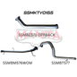 Manta Toyota Prado Wagon GUN150R 2.8L Turbo Diesel (with DPF) October 2015 - Current -  DPF BACK