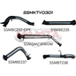Manta Toyota Landcruiser 300 Series Wagon FJA300R 3.3L V6 Twin Turbo Diesel Wagon (with DPF) 2021 Onwards - TURBO BACK WITH CATS