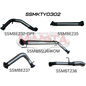 Manta Toyota Landcruiser 300 Series Wagon FJA300R 3.3L V6 Twin Turbo Diesel Wagon (with DPF) 2021 Onwards - TURBO BACK WITHOUT CATS