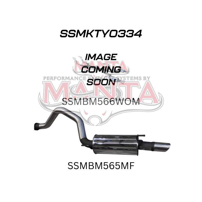 Manta Lexus LX570 Wagon URJ202 5.7L V8 Petrol Wagon (2008 - 2021) - CAT BACK