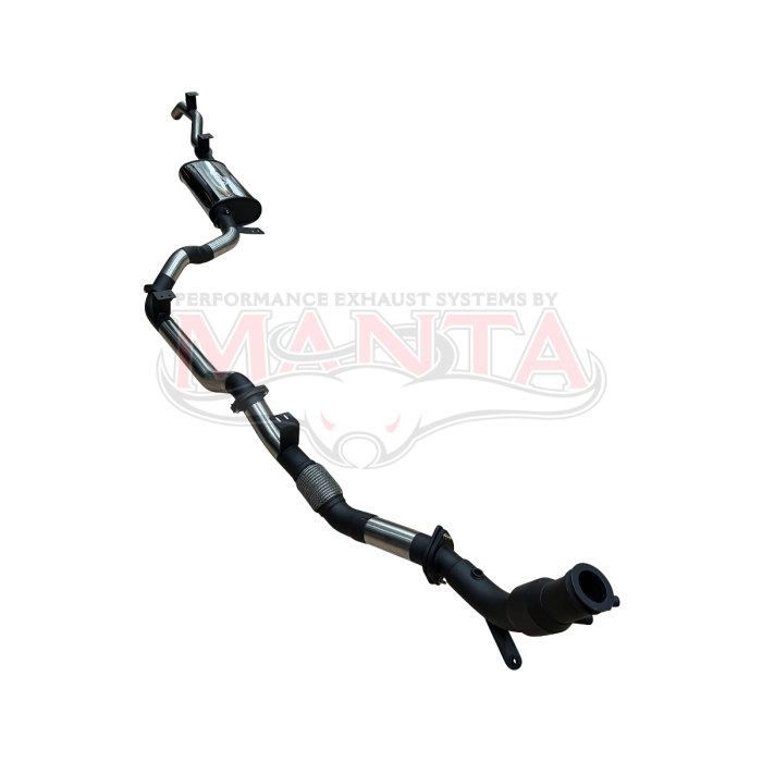 Manta Toyota Landcruiser 79 Series Ute GDJ79 Single & Dual Cab 2.8L 4cyl Turbo Diesel Ute (with DPF) - TURBO BACK WITH CATS