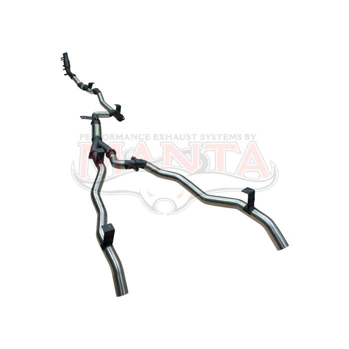 Manta Toyota Landcruiser 79 Series Ute GDJ79 Single & Dual Cab 2.8L 4cyl Turbo Diesel Ute (with DPF) - TURBO BACK WITH CATS