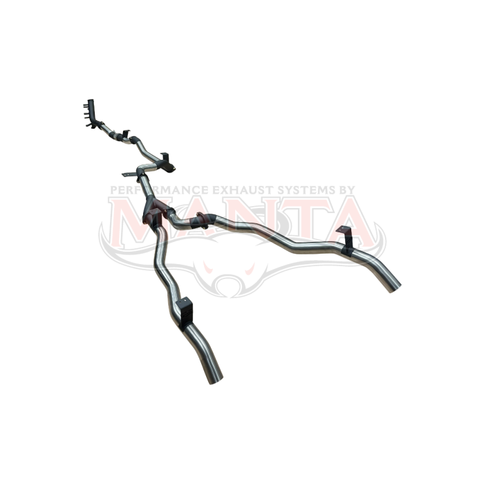 Manta Toyota Landcruiser 79 Series Ute GDJ79 Single & Dual Cab 2.8L 4cyl Turbo Diesel Ute (with DPF) - TURBO BACK WITHOUT CATS