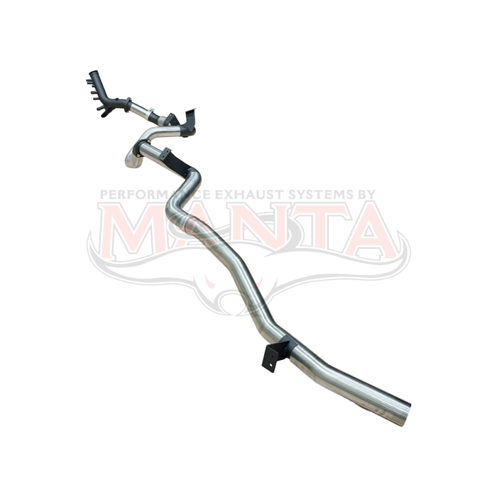 Manta Toyota Landcruiser 76 Series Wagon GDJ76 2.8L 4cyl Turbo Diesel Wagon (with DPF) - TURBO BACK WITH CATS