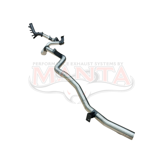 Manta Toyota Landcruiser 76 Series Wagon GDJ76 2.8L 4cyl Turbo Diesel Wagon (with DPF) - TURBO BACK WITH CATS