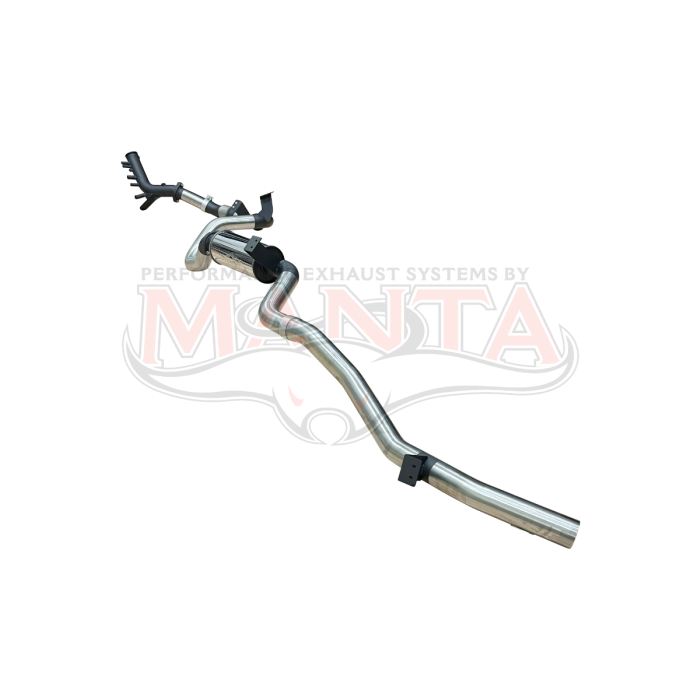 Manta Toyota Landcruiser 76 Series Wagon GDJ76 2.8L 4cyl Turbo Diesel Wagon (with DPF) - TURBO BACK WITH CATS