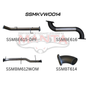 Manta Volkswagen Amarok Ute TDI550, TDI580 2H V6 3.0l Turbo Ute (2016-2022) - DUMP PIPE BACK - DIFF DUMP